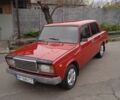 Красный ВАЗ 2107, объемом двигателя 1.5 л и пробегом 98 тыс. км за 615 $, фото 1 на Automoto.ua