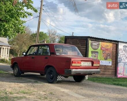Красный ВАЗ 2107, объемом двигателя 1.6 л и пробегом 10 тыс. км за 480 $, фото 6 на Automoto.ua