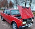 Красный ВАЗ 2107, объемом двигателя 1.5 л и пробегом 97 тыс. км за 1300 $, фото 54 на Automoto.ua