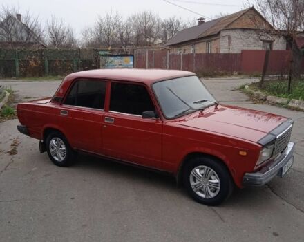 Красный ВАЗ 2107, объемом двигателя 1.5 л и пробегом 98 тыс. км за 615 $, фото 7 на Automoto.ua