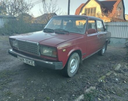 ВАЗ 2107 1997 в Тульчине на Automoto.ua Красный ВАЗ 2107, объемом двигателя 1.5 л и пробегом 250 тыс. км за 500 $, фото 2 на Automoto.ua