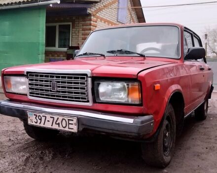 Червоний ВАЗ 2107, об'ємом двигуна 1.6 л та пробігом 310 тис. км за 360 $, фото 11 на Automoto.ua