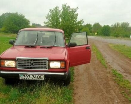 Красный ВАЗ 2107, объемом двигателя 1.6 л и пробегом 10 тыс. км за 480 $, фото 8 на Automoto.ua
