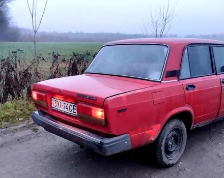 Червоний ВАЗ 2107, об'ємом двигуна 1.6 л та пробігом 310 тис. км за 360 $, фото 3 на Automoto.ua