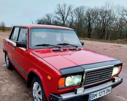 Красный ВАЗ 2107, объемом двигателя 1.5 л и пробегом 97 тыс. км за 1300 $, фото 17 на Automoto.ua