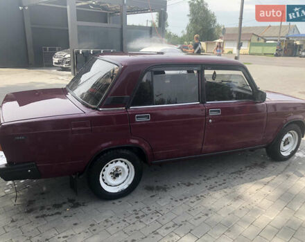 Красный ВАЗ 2107, объемом двигателя 1.5 л и пробегом 169 тыс. км за 1200 $, фото 5 на Automoto.ua