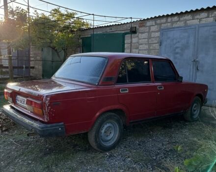 Красный ВАЗ 2107, объемом двигателя 1.5 л и пробегом 3 тыс. км за 645 $, фото 4 на Automoto.ua