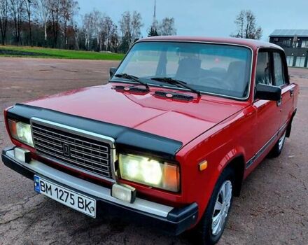 Красный ВАЗ 2107, объемом двигателя 1.5 л и пробегом 97 тыс. км за 1300 $, фото 12 на Automoto.ua