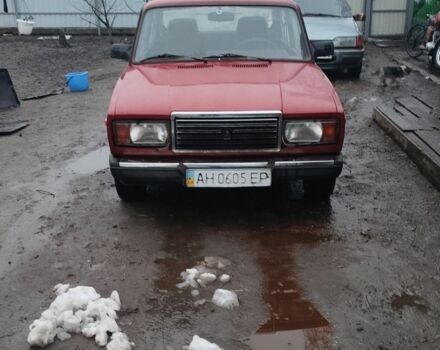Червоний ВАЗ 2107, об'ємом двигуна 1 л та пробігом 80 тис. км за 710 $, фото 3 на Automoto.ua