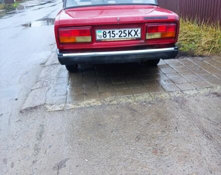 Красный ВАЗ 2107, объемом двигателя 0 л и пробегом 86 тыс. км за 590 $, фото 1 на Automoto.ua