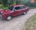 Красный ВАЗ 2107, объемом двигателя 1.5 л и пробегом 150 тыс. км за 600 $, фото 1 на Automoto.ua