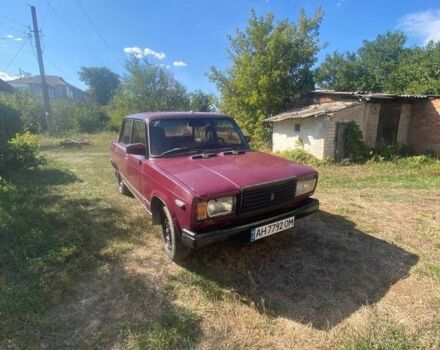 ВАЗ 2107 1998 в Краматорске на Automoto.ua Красный ВАЗ 2107, объемом двигателя 1.5 л и пробегом 222 тыс. км за 557 $, фото 7 на Automoto.ua