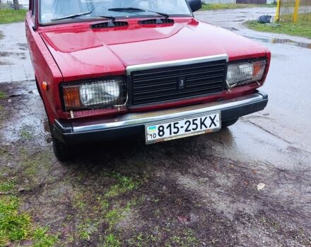 Красный ВАЗ 2107, объемом двигателя 0 л и пробегом 86 тыс. км за 590 $, фото 4 на Automoto.ua