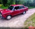Красный ВАЗ 2107, объемом двигателя 1.5 л и пробегом 150 тыс. км за 750 $, фото 1 на Automoto.ua