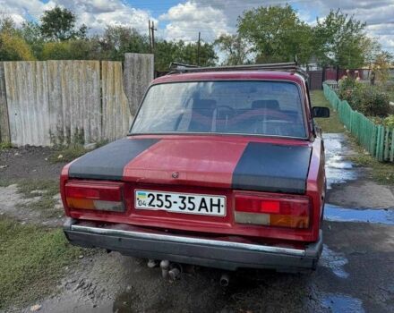 Красный ВАЗ 2107, объемом двигателя 0 л и пробегом 100 тыс. км за 500 $, фото 4 на Automoto.ua