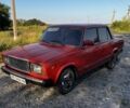 Червоний ВАЗ 2107, об'ємом двигуна 1.5 л та пробігом 80 тис. км за 572 $, фото 1 на Automoto.ua