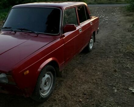 Красный ВАЗ 2107, объемом двигателя 1.3 л и пробегом 0 тыс. км за 500 $, фото 2 на Automoto.ua