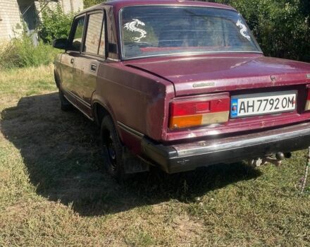 ВАЗ 2107 1998 в Краматорске на Automoto.ua Красный ВАЗ 2107, объемом двигателя 1.5 л и пробегом 222 тыс. км за 557 $, фото 5 на Automoto.ua