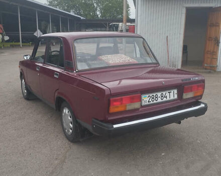 Красный ВАЗ 2107, объемом двигателя 0 л и пробегом 120 тыс. км за 1350 $, фото 5 на Automoto.ua