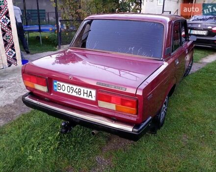 Красный ВАЗ 2107, объемом двигателя 1.5 л и пробегом 230 тыс. км за 1150 $, фото 10 на Automoto.ua
