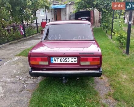 Червоний ВАЗ 2107, об'ємом двигуна 1.45 л та пробігом 230 тис. км за 1150 $, фото 4 на Automoto.ua