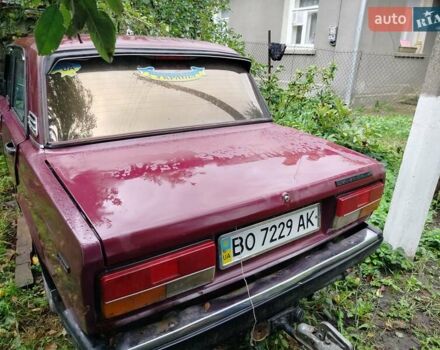 Красный ВАЗ 2107, объемом двигателя 1.5 л и пробегом 201 тыс. км за 650 $, фото 1 на Automoto.ua