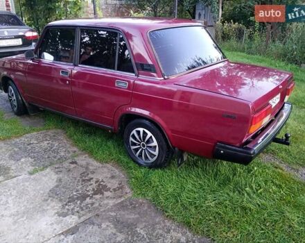 Красный ВАЗ 2107, объемом двигателя 1.5 л и пробегом 230 тыс. км за 1150 $, фото 7 на Automoto.ua