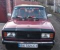 Красный ВАЗ 2107, объемом двигателя 1.5 л и пробегом 150 тыс. км за 853 $, фото 1 на Automoto.ua
