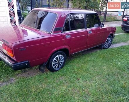 Красный ВАЗ 2107, объемом двигателя 1.5 л и пробегом 230 тыс. км за 1150 $, фото 8 на Automoto.ua