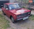 Красный ВАЗ 2107, объемом двигателя 1.5 л и пробегом 90 тыс. км за 2200 $, фото 1 на Automoto.ua