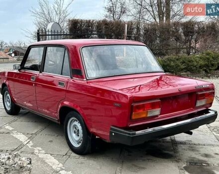 Красный ВАЗ 2107, объемом двигателя 1.5 л и пробегом 43 тыс. км за 2450 $, фото 6 на Automoto.ua