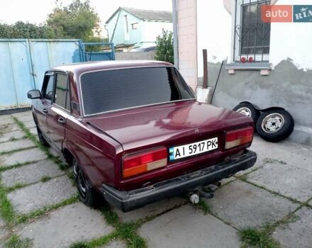 Червоний ВАЗ 2107, об'ємом двигуна 1.45 л та пробігом 83 тис. км за 1400 $, фото 3 на Automoto.ua