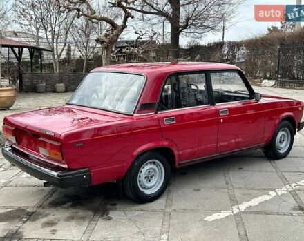 Красный ВАЗ 2107, объемом двигателя 1.5 л и пробегом 43 тыс. км за 2450 $, фото 3 на Automoto.ua