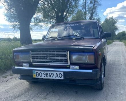 Красный ВАЗ 2107, объемом двигателя 1.5 л и пробегом 3 тыс. км за 450 $, фото 5 на Automoto.ua