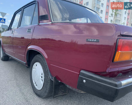 Красный ВАЗ 2107, объемом двигателя 1.5 л и пробегом 78 тыс. км за 2100 $, фото 4 на Automoto.ua