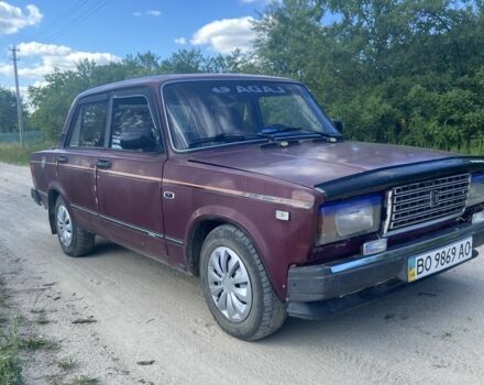 Красный ВАЗ 2107, объемом двигателя 1.5 л и пробегом 3 тыс. км за 450 $, фото 4 на Automoto.ua