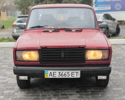 Червоний ВАЗ 2107, об'ємом двигуна 0 л та пробігом 222 тис. км за 350 $, фото 1 на Automoto.ua