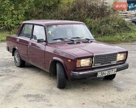 Красный ВАЗ 2107, объемом двигателя 1.5 л и пробегом 100 тыс. км за 599 $, фото 5 на Automoto.ua