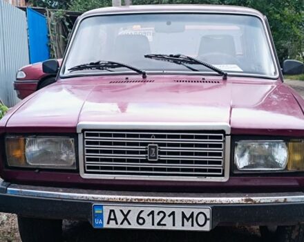 Красный ВАЗ 2107, объемом двигателя 1.5 л и пробегом 93 тыс. км за 961 $, фото 2 на Automoto.ua