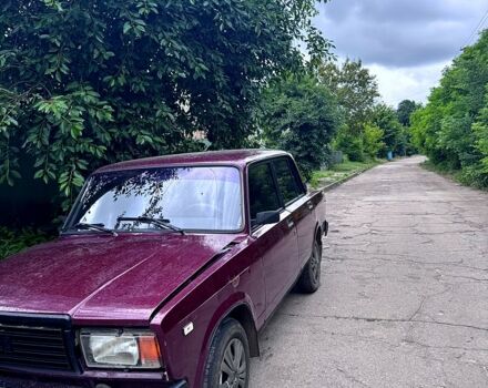 Красный ВАЗ 2107, объемом двигателя 1.5 л и пробегом 0 тыс. км за 1000 $, фото 3 на Automoto.ua