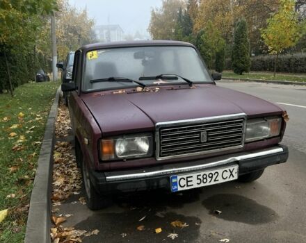 Красный ВАЗ 2107, объемом двигателя 1.5 л и пробегом 135 тыс. км за 1100 $, фото 4 на Automoto.ua