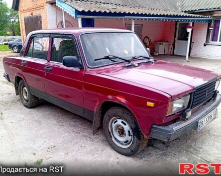 Червоний ВАЗ 2107, об'ємом двигуна 1.5 л та пробігом 200 тис. км за 750 $, фото 3 на Automoto.ua