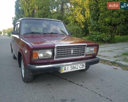 Красный ВАЗ 2107, объемом двигателя 1.5 л и пробегом 145 тыс. км за 850 $, фото 14 на Automoto.ua