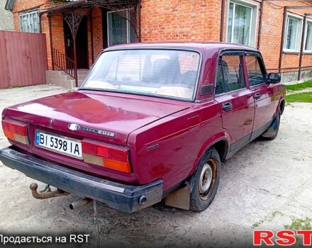 Червоний ВАЗ 2107, об'ємом двигуна 1.5 л та пробігом 200 тис. км за 750 $, фото 4 на Automoto.ua