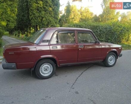 Красный ВАЗ 2107, объемом двигателя 1.5 л и пробегом 145 тыс. км за 850 $, фото 8 на Automoto.ua
