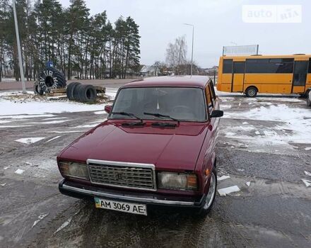 Червоний ВАЗ 2107, об'ємом двигуна 0 л та пробігом 150 тис. км за 1100 $, фото 1 на Automoto.ua