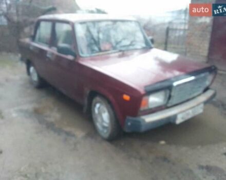 Червоний ВАЗ 2107, об'ємом двигуна 1.45 л та пробігом 230 тис. км за 800 $, фото 6 на Automoto.ua