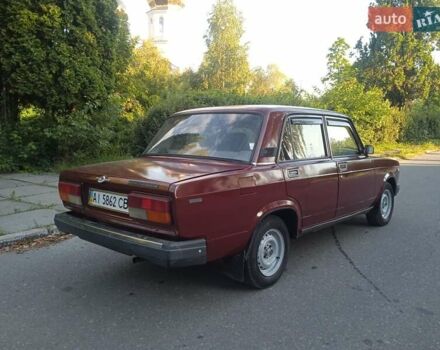 Красный ВАЗ 2107, объемом двигателя 1.5 л и пробегом 145 тыс. км за 850 $, фото 2 на Automoto.ua