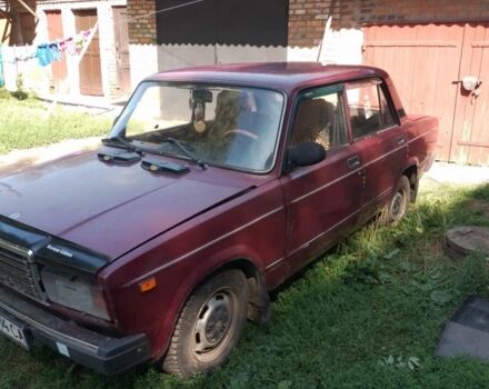 Красный ВАЗ 2107, объемом двигателя 0 л и пробегом 1 тыс. км за 600 $, фото 1 на Automoto.ua
