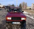 Красный ВАЗ 2107, объемом двигателя 1.45 л и пробегом 75 тыс. км за 1000 $, фото 1 на Automoto.ua